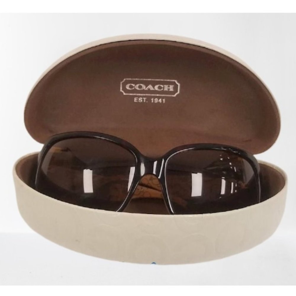 COACH Ginger Tortoise/Tan Sunglasses w/Original Case